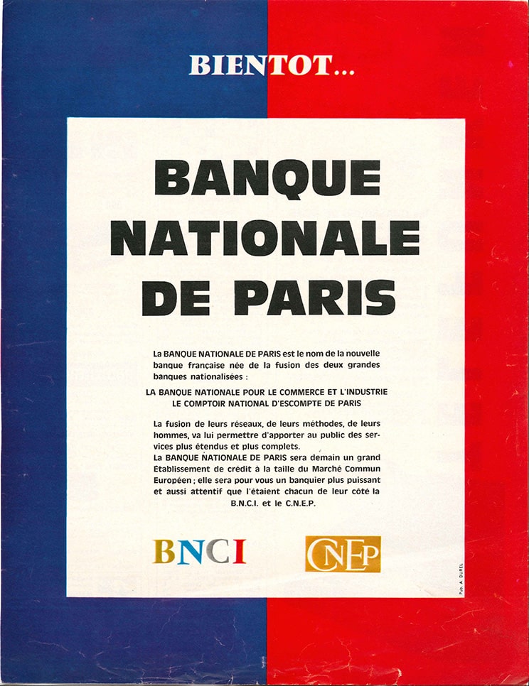 33 ans qui ont fait la BNP<br />
