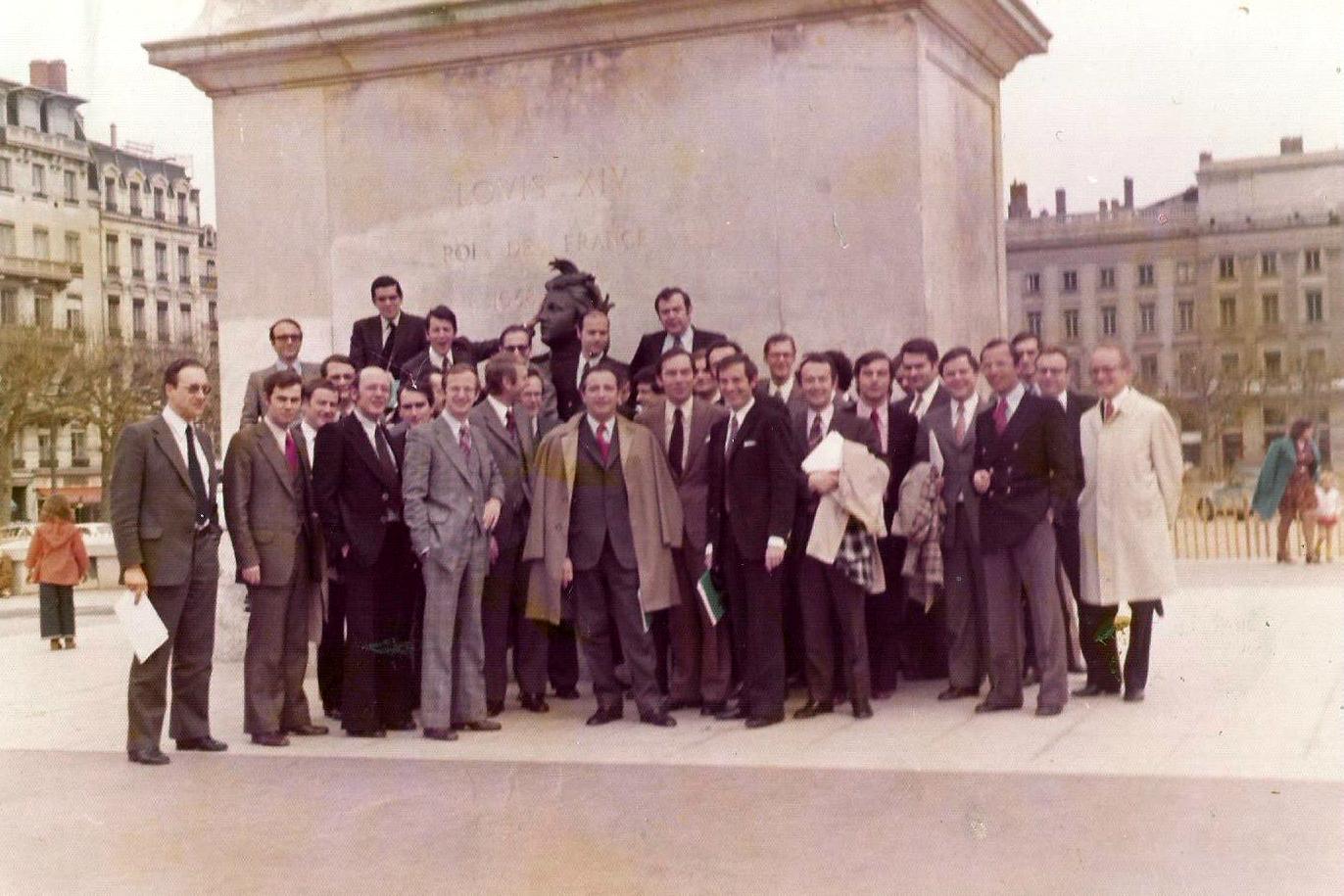 Mission de l'inspection générale de la BNP à Lyon en 1974